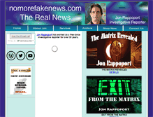 Tablet Screenshot of nomorefakenews.com